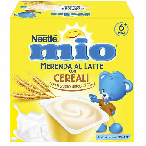 Mio merenda al latte cereali 4 pezzi da 100 g