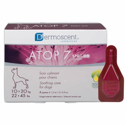 Atop 7 spot-on dogs&cats 10-20 kg 4 pipette x 1,2ml