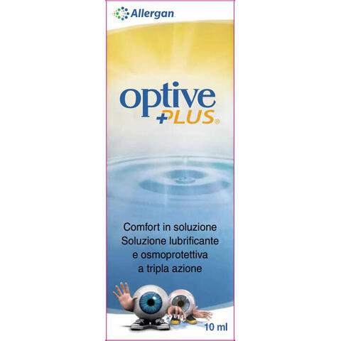 Optive plus soluzione oftalmica 10ml