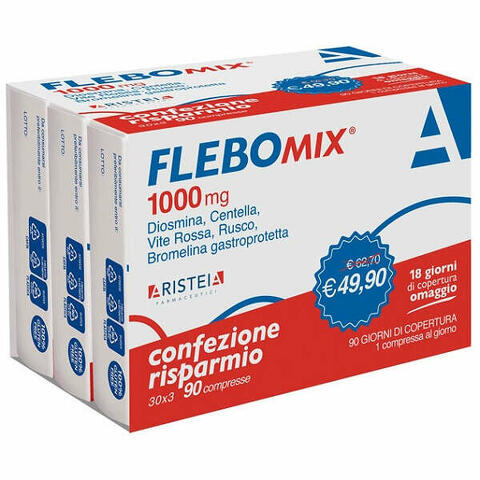Flebomix 1000mg tri-pack 90 compresse