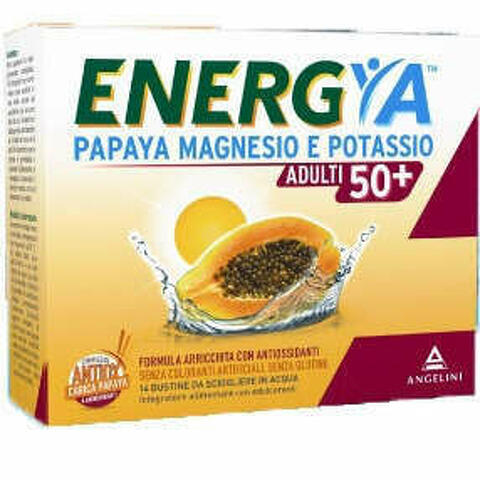 Energya Papaya Magnesio Potassio 50+ 14 Bustineine