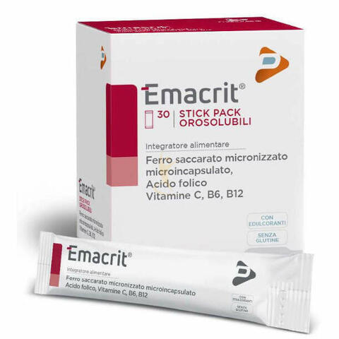 Emacrit Orosolubile 30 Stick Pack
