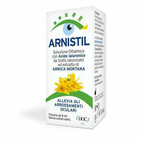 Arnistil Soluzione Oftalmica Acido Ialuronico 0,2% + Estratto Di Arnica Montana 0,1% Flacone 8ml