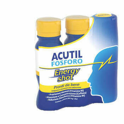Acutil Fosforo Energy Shot 3 X 60ml