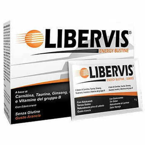 Libervis Energy Arancia 20 Bustineine