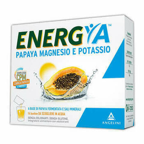 Energya Papaya Magnesio Potassio 14 Bustineine