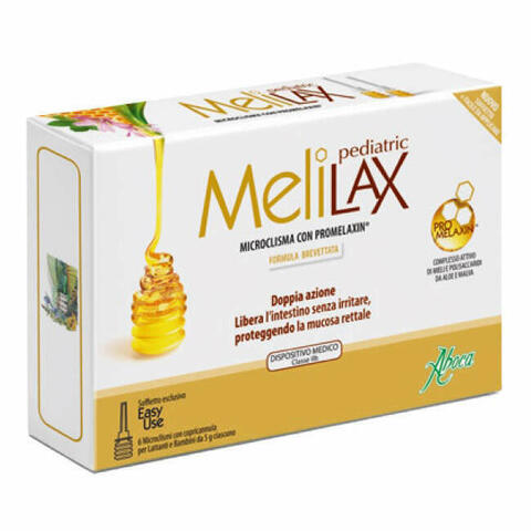 Melilax Pediatric Microclismi 6 Pezzi 5 G