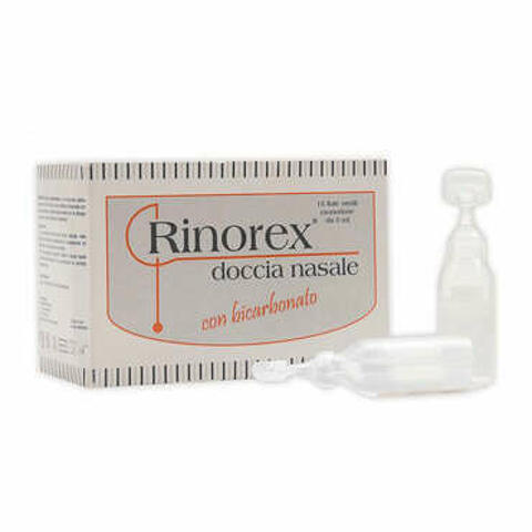 Fiala Per Doccia Nasale Rinorex Bicarbonato 5ml 15 Pezzi