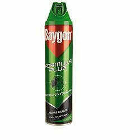 Insetticida Baygon Scarafaggi E Formiche Plus Spray 400ml