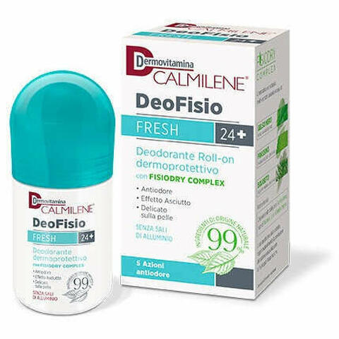 Dermovitamina Calmilene Deofisio Fresh 24+ Deodorante Roll-on Dermoprotettivo 75ml