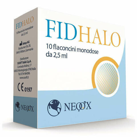 Fidhalo 10 Flaconcini Monodose Da 2,5ml