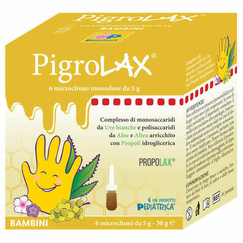 Microclisma Pigrolax Bambini 6 X 5 G