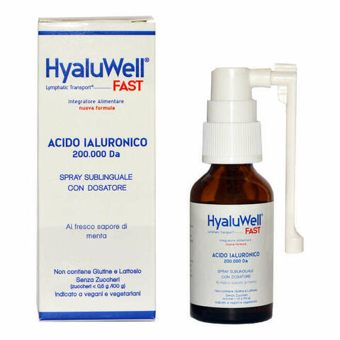 Hyaluwell Fast Spray Sublinguale 20ml