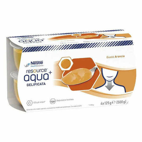 Resource Aqua Acqua Gelificata+orange Cup 6 4x125 G