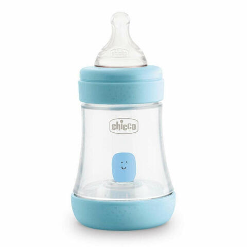 Chicco Biberon Perfect 5 Boy 150ml In Silicone 1 Foro