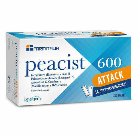 Peacist 600 Attack 14 Stick Pack Orosolubili