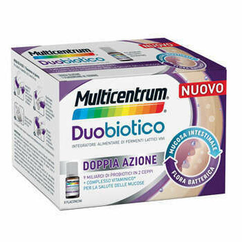 Multicentrum Flora Intestinale Boost Probiotici 8 Flaconcini