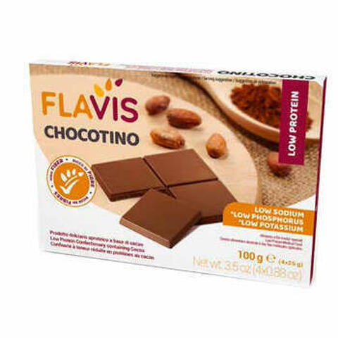 Flavis Chocotino 4 Porzioni Da 25 G