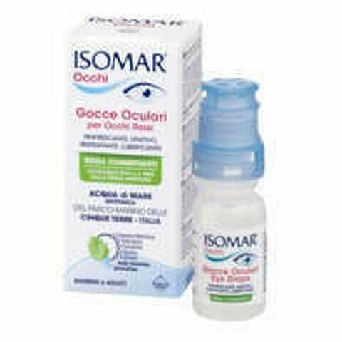 Isomar Occhi Gocce Oculari All'acido Ialuronico 0,20% 10ml Senza Conservanti