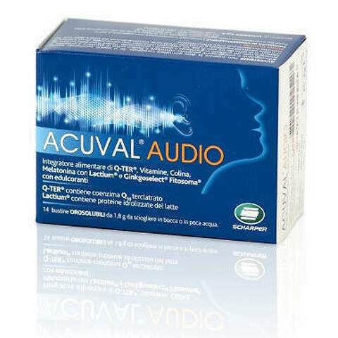 Acuval Audio 14 Bustineine Orosolubile 1,8 G