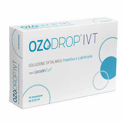 Ozodrop Ivt Soluzione Oftalmica Base Di Olio Ozonizzato In Fosfolipidi 15 Flaconcini Monodose Da 0,35ml