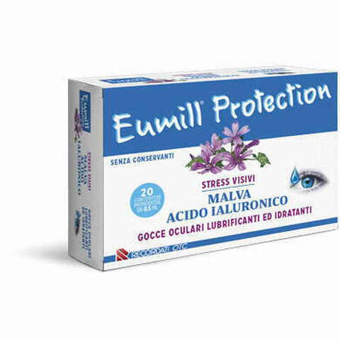 Eumill Protection Gocce Oculari 20 Flaconcini Monodose 0,5ml
