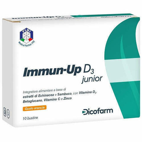Immun Up D3 Junior 10 Bustineine Da 3 G