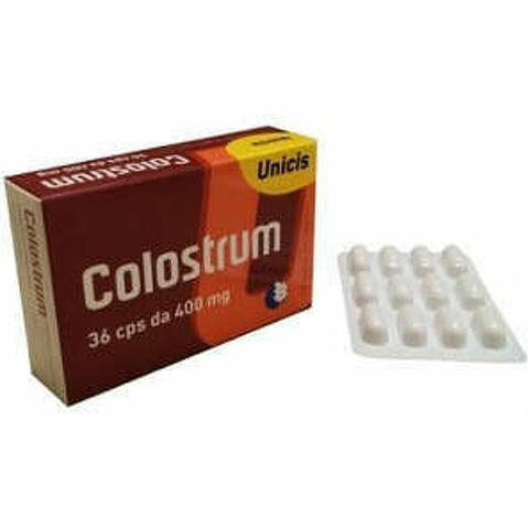 Colostrum Unicis 36 Capsule 400mg