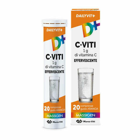 Dailyvit+ C Viti 1g Di Vitamina C Effervescente 20 Compresse
