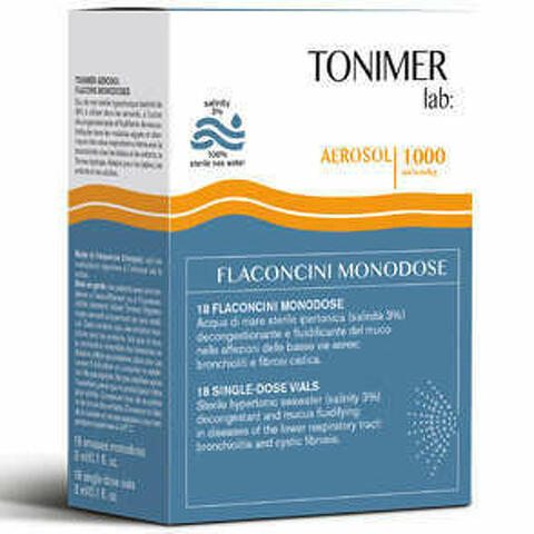 Tonimer Lab Aerosol 18 Flaconcini 3ml Monodose