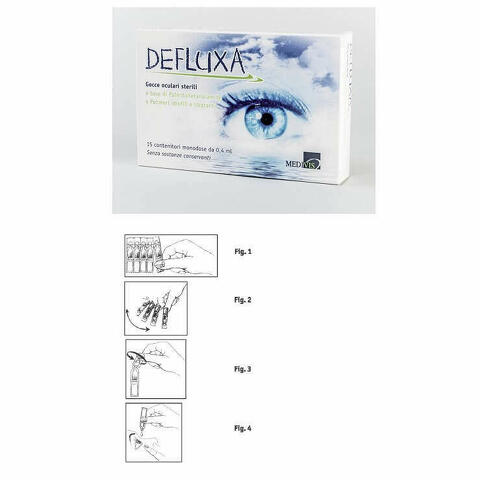 Defluxa Gocce Oculari 15 Contenitori Monodose Da 0,4ml