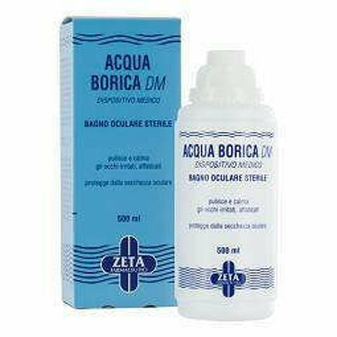 Acqua Borica Per Bagno Oculare Sterile 500ml