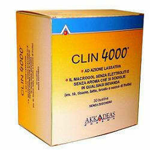 Clin 4000 Lassativo 30 Bustineine Monodose 10 G