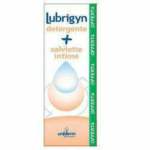 Lubrigyn Cofanetto Detergente 200ml + 15 Salviettine