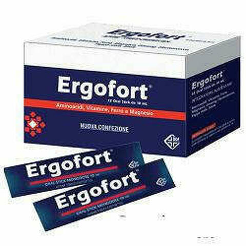 Ergofort 12 Bustineine Stick Pack 10ml