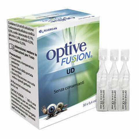 Optive Fusion Ud Soluzione Oftalmica Sterile 30 Flaconcini Monodose 0,4ml