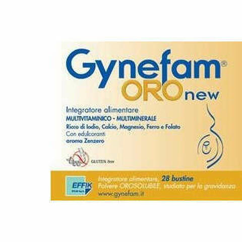 Gynefam Oro New 28 Bustineine Orosolubili
