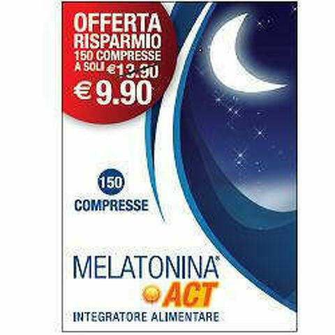 Melatonina Act 1mg 150 Compresse