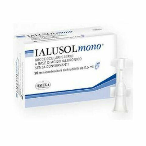 Ialusol Mono Gocce Oculari 20 Flaconcini 0,5ml