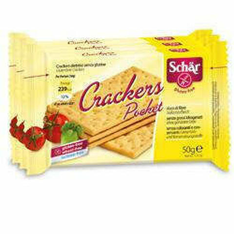 Schar Crackers Pocket Senza Lattosio 3 Pezzi Da 50 G