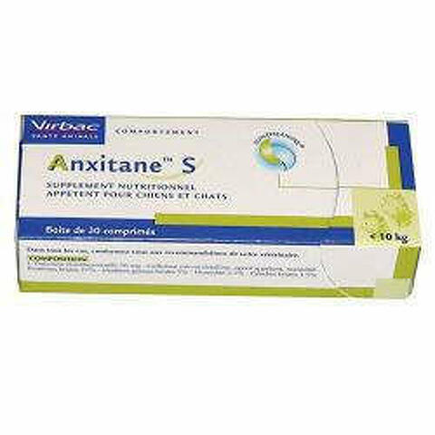 Anxitane S Supplemento Nutrizionale Scatola 30 Compresse Appetibili