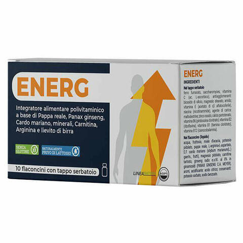 Energ 10 Flaconcini 10ml Con Tappo Serbatoio