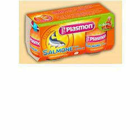 Plasmon Omogeneizzato Salmone/verdure 80 G X 2 Pezzi