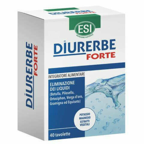 Diurerbe Forte 40 Tavolette 1200mg