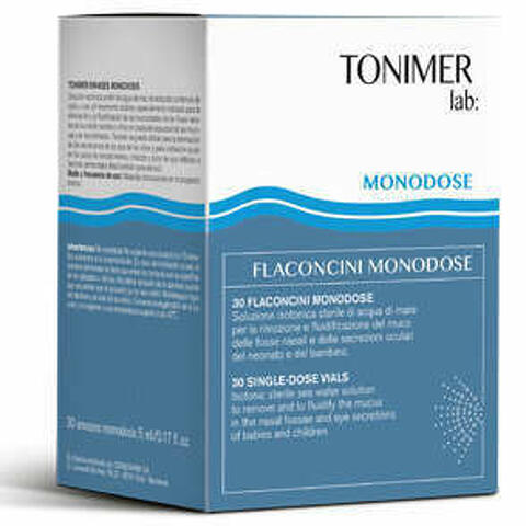 Lavaggio Nasale Tonimer Fluido Monodose 30 Flaconcini 5ml