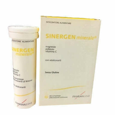 Sinergen Minerale Limone 20 Compresse Effervescenti