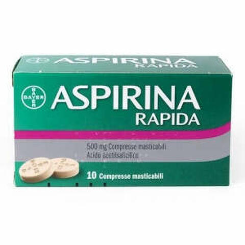 Rapida 500 Mg Compresse Masticabili 10 Compresse