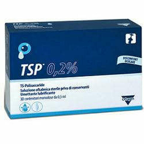 Tsp 0,2% Soluzione Oftalmica Umettante Lubrificante 30 Flaconcini Monodose 0,5ml