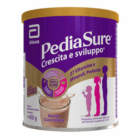 Pediasure Crescita&sviluppo Rinforza Cioccolato 400 G