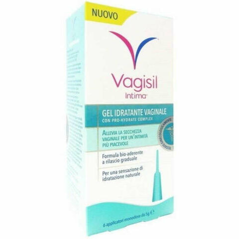 Vagisil Intima Gel Idratante Vaginale 6 Applicazioni Monodose 5 G